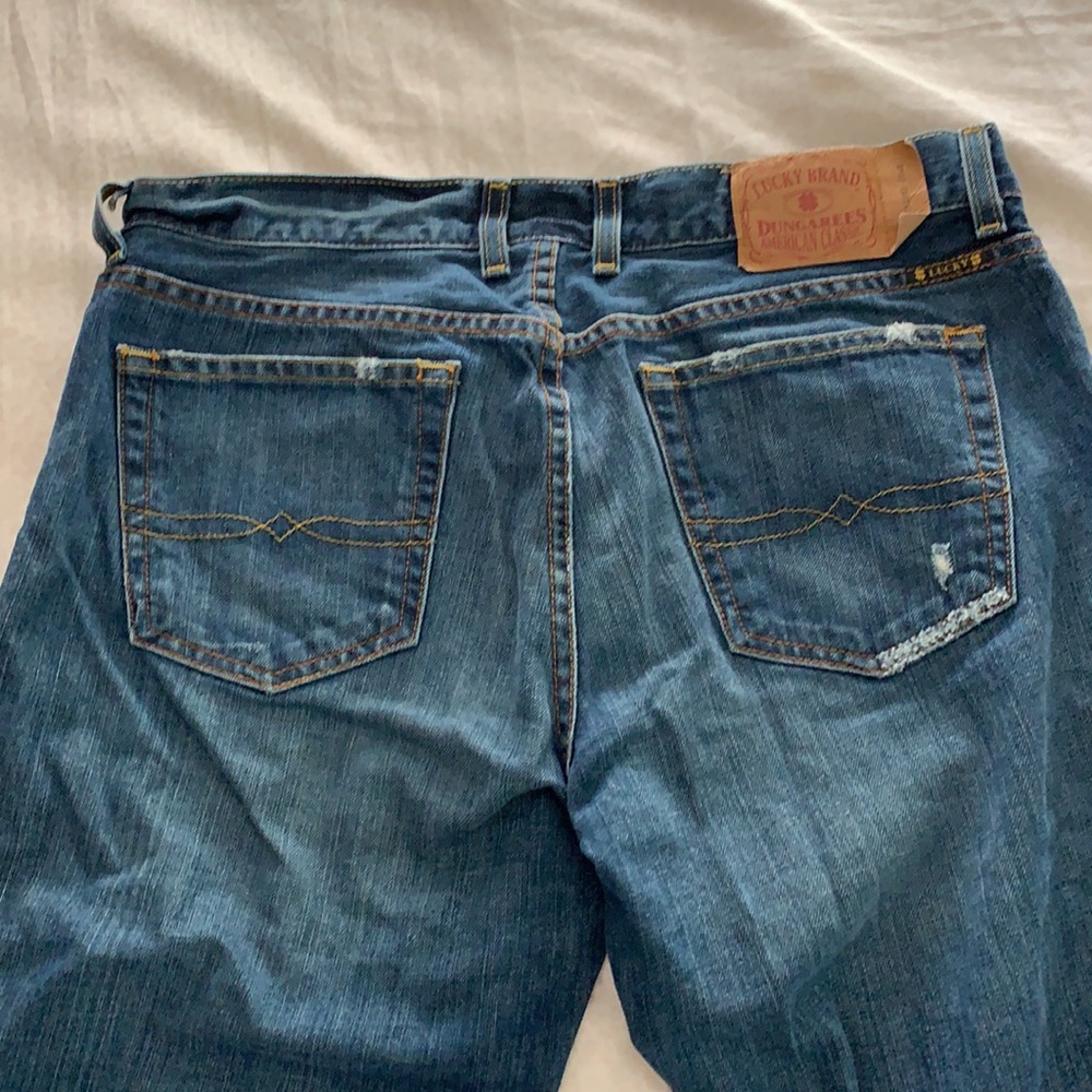 Lucky Brand - Boyfriend Jean Sz 10 - Picture 8 of 9